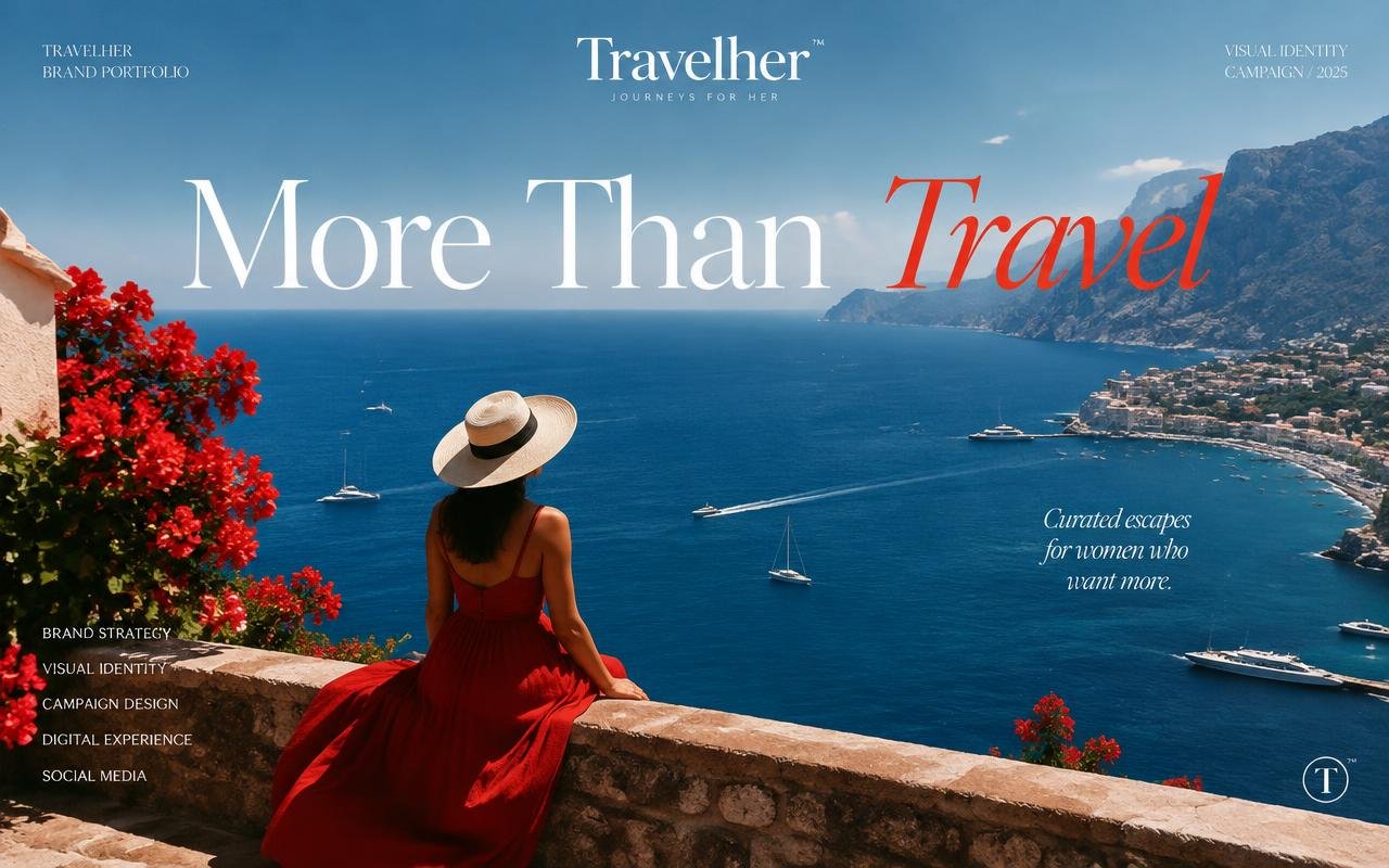 Travelher Branding project